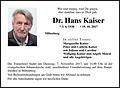 Hans Kaiser