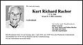 Kurt Richard Rachor