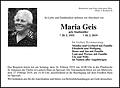 Maria Geis