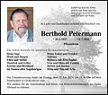 Berthold Petermann