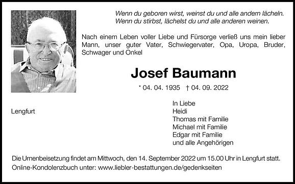 Josef Baumann