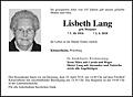 Lisbeth Lang