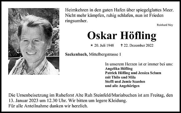 Oskar Höfling