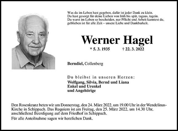 Werner Hagel