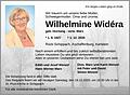 Wilhelmine Widéra