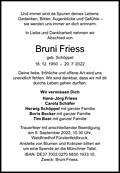 Bruni Friess