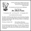 Dr. Albert  Franz