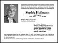 Sophie Hofmann