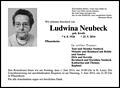 Ludwina Neubeck