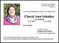 Cheryl Ann Schulter