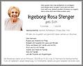 Ingeborg Rosa Stenger