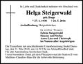 Helga Steigerwald