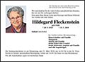 Hildegard Fleckenstein