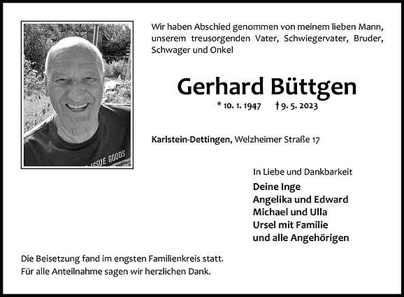 Gerhard Büttgen