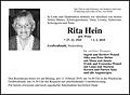 Rita Hein