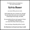 Sylvia Bauer