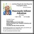 Rosemarie Juliane Adeniran