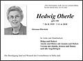 Hedwig Oberle