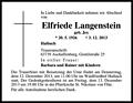 Elfriede Langenstein