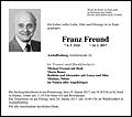 Franz Freund
