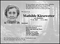 Mathilde Kiesewetter