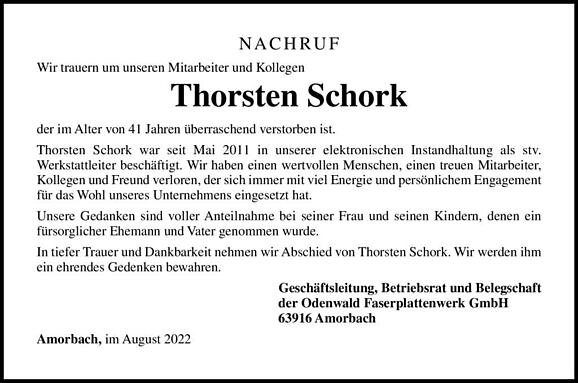 Thorsten  Schork