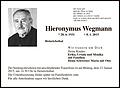 Hieronymus Wegmann