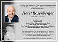 Horst Rosenberger