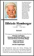 Elfriede Hemberger