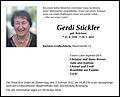 Gerdi Stickler