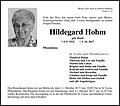 Hildegard Hohm