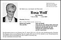 Rosa Wolf