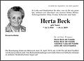 Herta Beck
