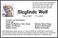 Sieglinde Wolf