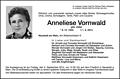 Anneliese vornwald