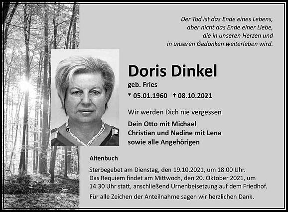 Doris Dinkel, geb. Fries