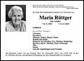 Maria Rüttger