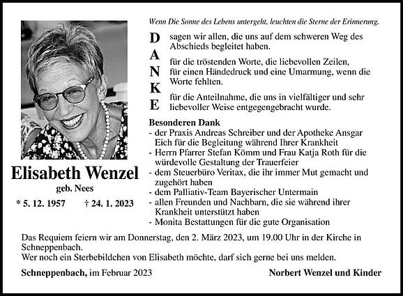 Elisabeth Wenzel, geb. Nees