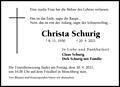 Christa Schurig