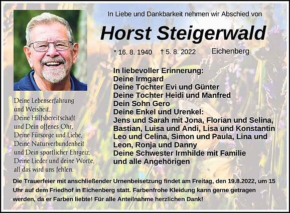 Horst Steigerwald