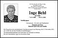 Inge Behl