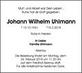 Johann Wilhelm Uhlmann