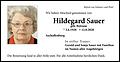 Hildegard Sauer