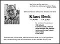 Klaus Deck