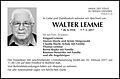 Walter Lemme