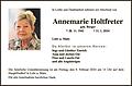 Annemarie Holtfreter