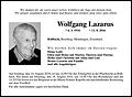 Wolfgang Lazarus