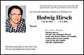 Hedwig Hirsch