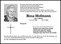 Rosa Hofmann