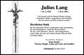 Julius Lang